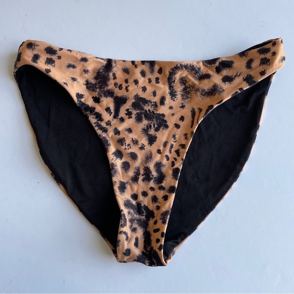 Beach Riot Tan and Black Leopard Print Bikini - Picture 7 of 10
